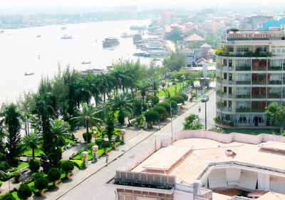 Ninh Kieu Wharf, Can Tho City (Photo: SGGP) Ninh Kieu Wharf, Can Tho City (Photo: SGGP)